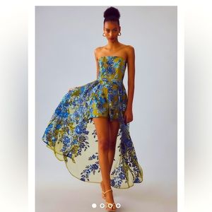 Anthropologie NWT Hutch Strapless High-Low Romper size 6.